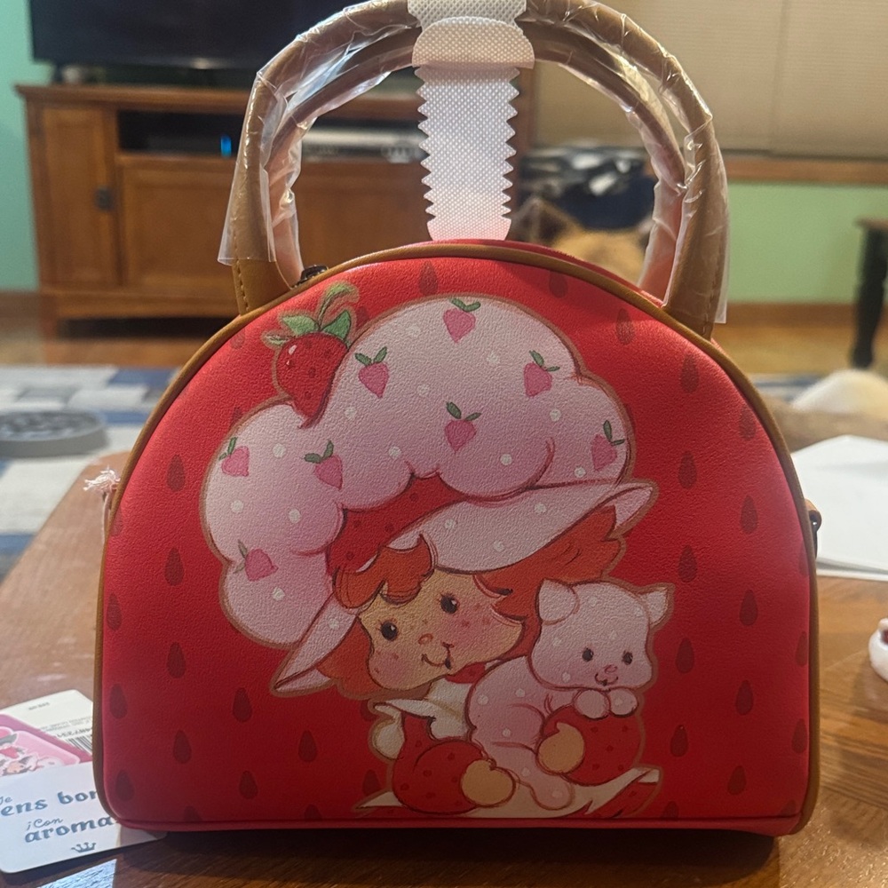 Strawberry Shortcake Soft Tag Loungefly crossbody NWT